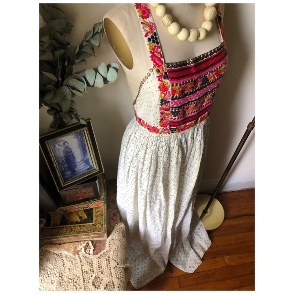 Ulla Johnson
Women's White Razi Embroidered Printed Linen Cotton-blend Jumpsuit - Picture 6 of 16